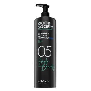 Good Society 05 B_Blonde Ash Blue Shampoo szampon neutralizujący do włosów siwych i platynowego blondu