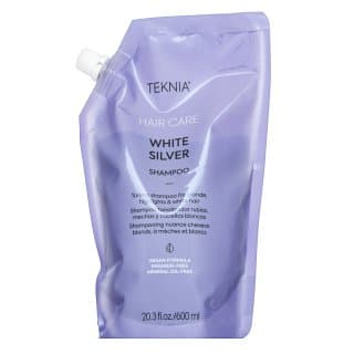 Teknia White Silver Shampoo szampon neutralizujący do włosów siwych i platynowego blondu Refill