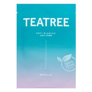 The Clean Vegan maska nawilżająca w płacie Mask Tea Tree