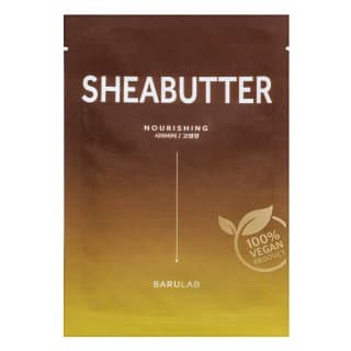The Clean Vegan maska nawilżająca w płacie Mask Shea Butter