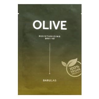 The Clean Vegan maska nawilżająca w płacie Mask Olive