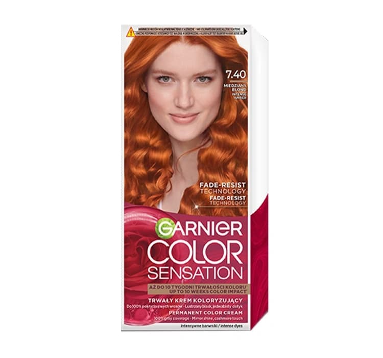 Color Sensation trwała koloryzacja 7.40 Miedziany Blond