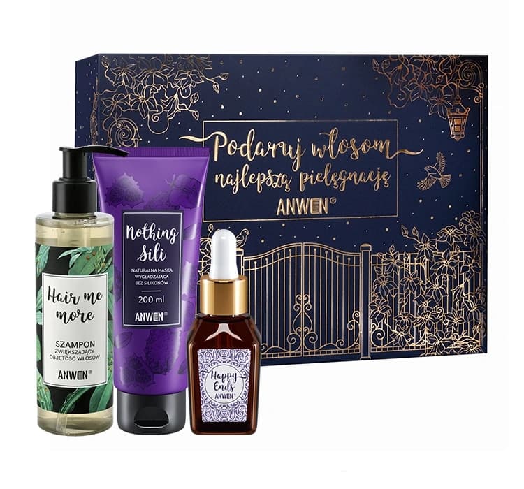 zestaw do pielęgnacji włosów szampon + maska + serum
