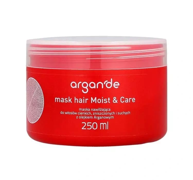 Argan De maska nawilżająca z olejkiem arganowym