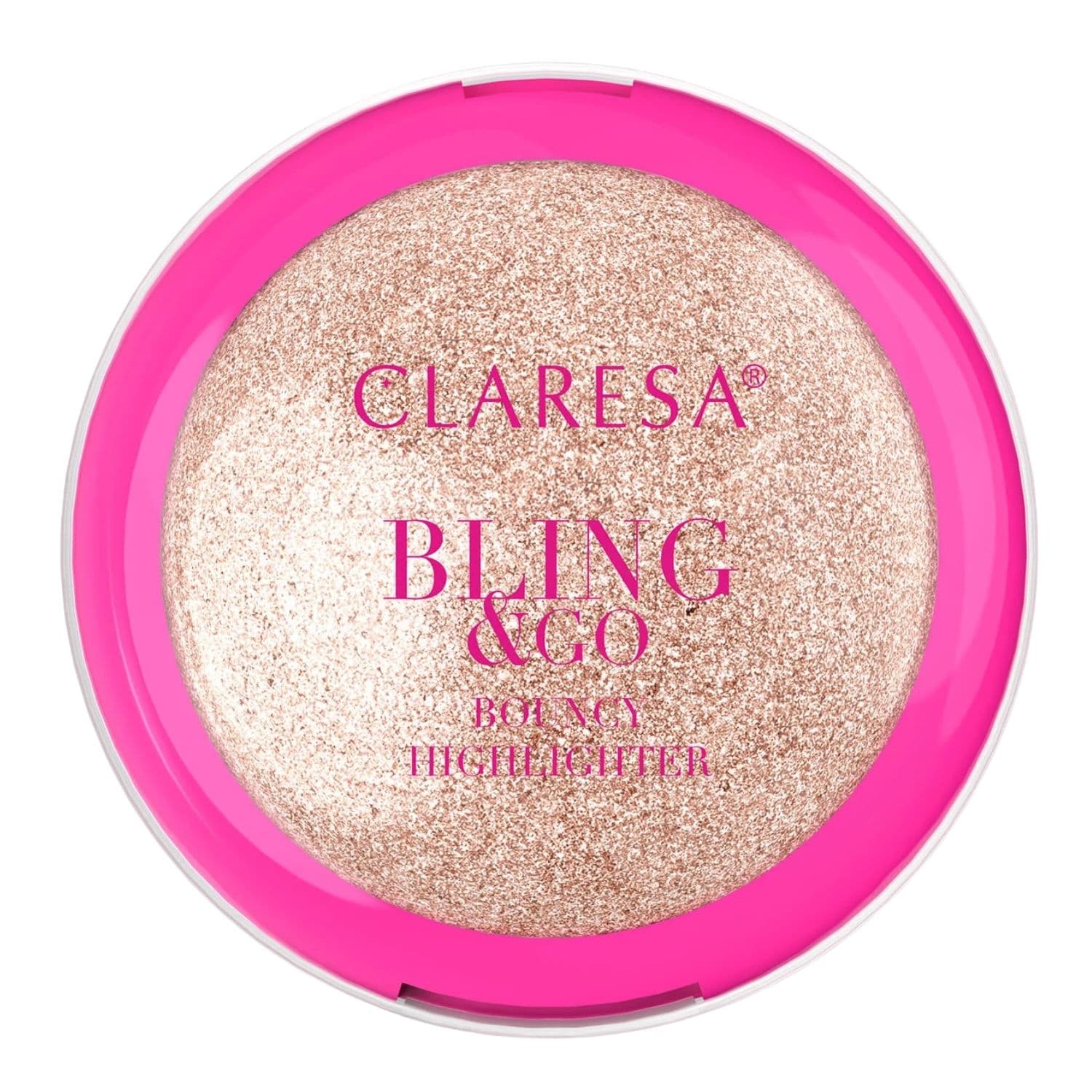 Bling & Go Bouncy Highlighter sprężysty rozświetlacz do twarzy 02 Cosmic Gold