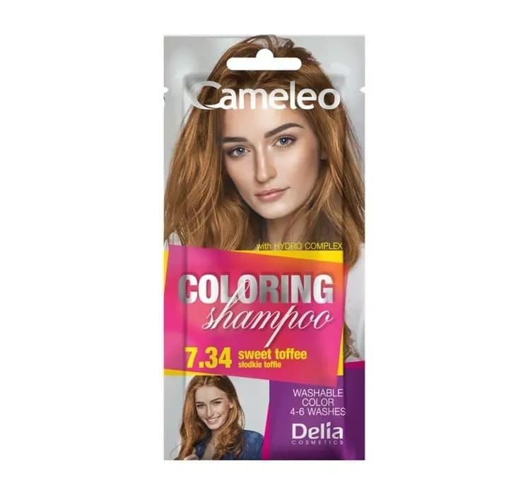 Coloring Shampoo szampon koloryzujący 7.34 Sweet Toffee