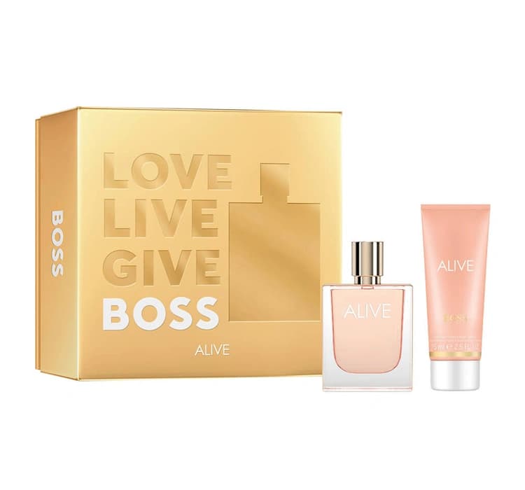 Boss Alive woda perfumowana spray + balsam do ciała