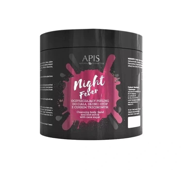 Night Fever oczyszczający cukrowy peeling do ciała