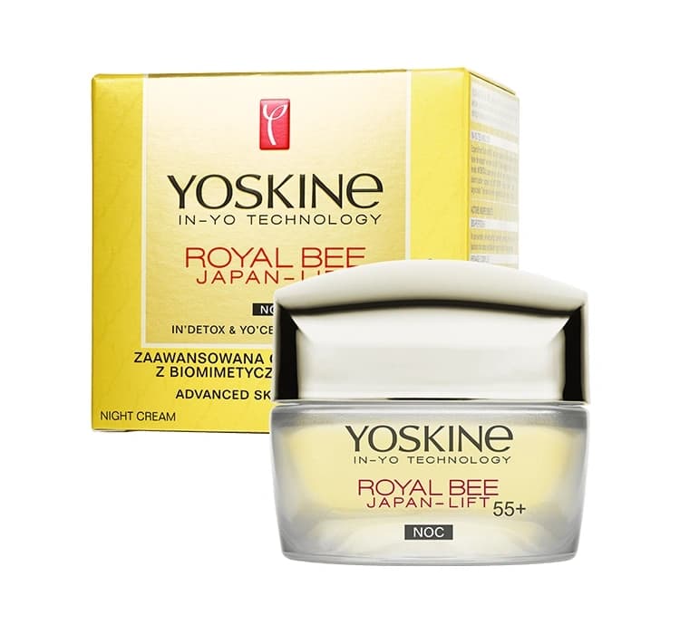 Royal Bee Japan-Lift 55+ regenerujący krem do twarzy na noc