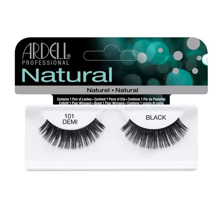 Natural sztuczne rzęsy na pasku 101 Demi Black