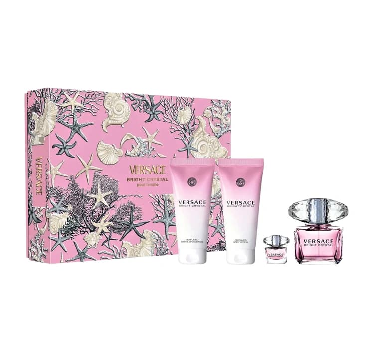 Bright Crystal woda toaletowa spray + + żel pod prysznic + balsam do ciała