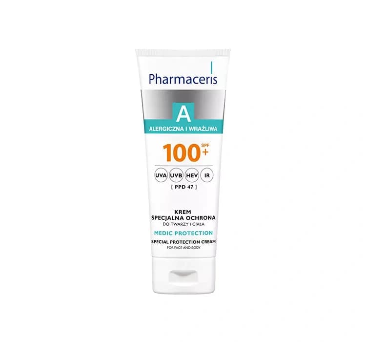 A krem do twarzy i ciała specjalna ochrona SPF100+