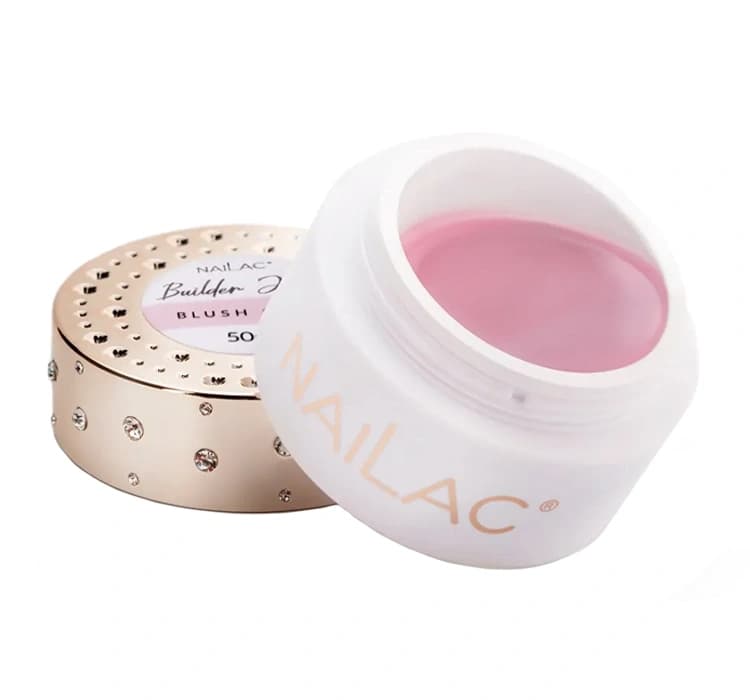 Builder Jelly żel budujący do modelowania płytki paznokcia Blush On!