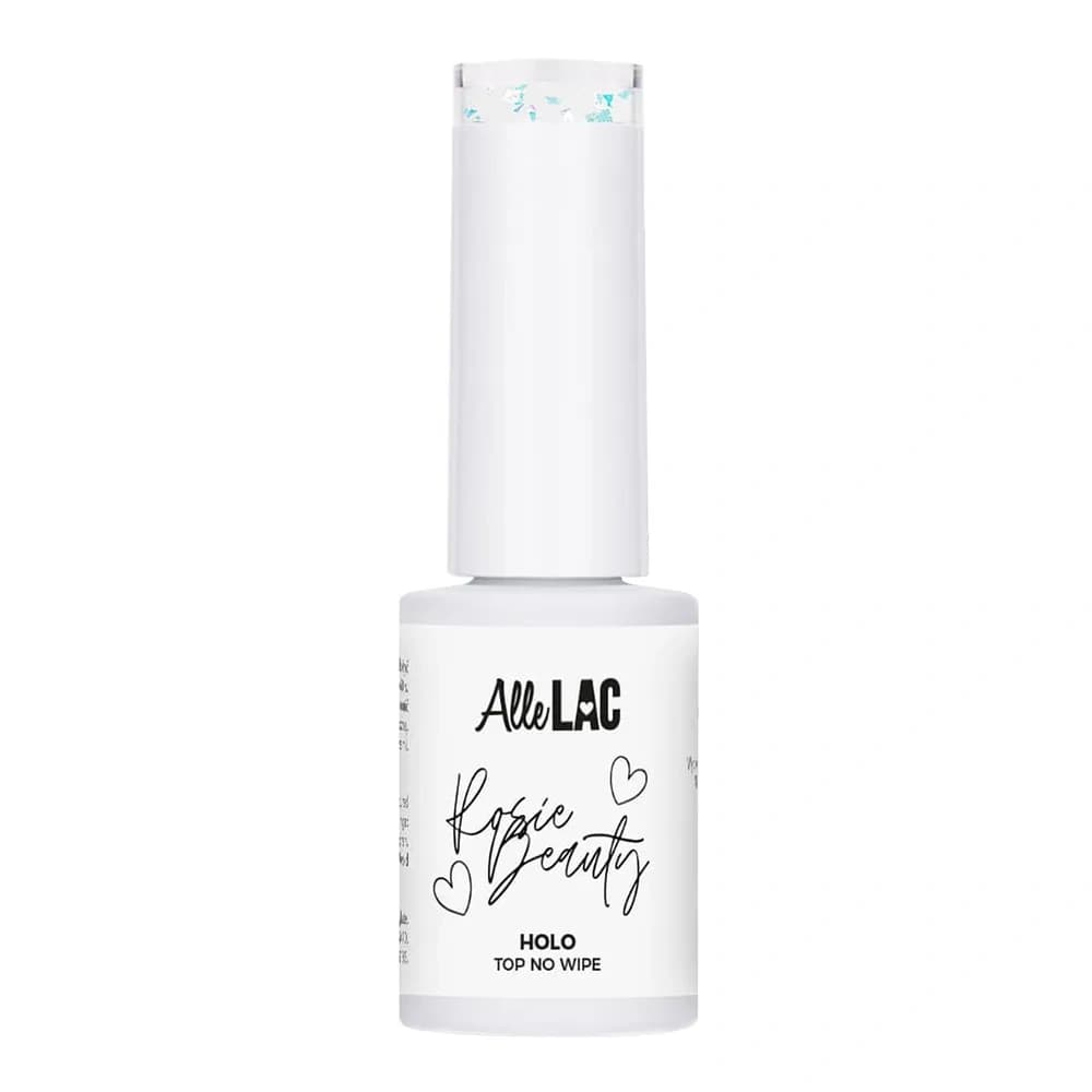 AlleLac x Rosie Beauty Top No Wipe top bez przemywania Holo