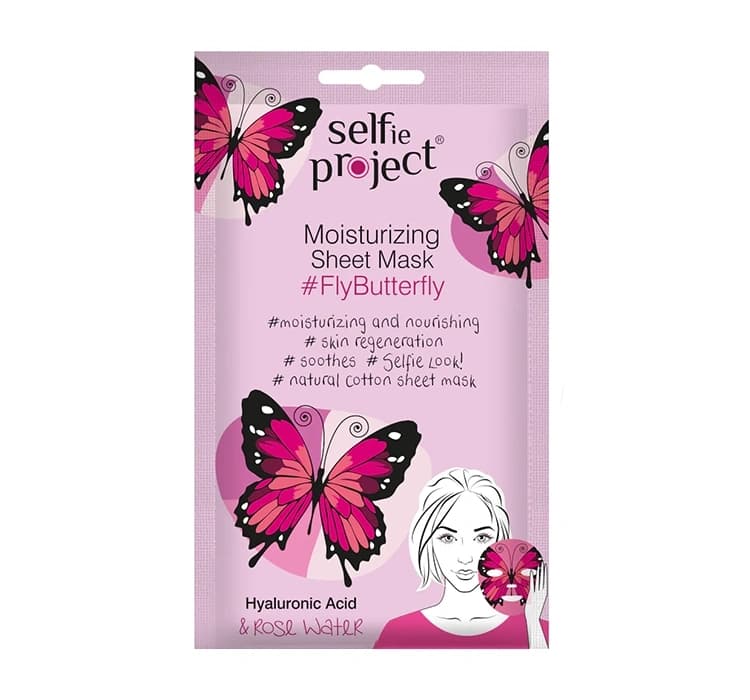 Moisturizing Fly Butterfly maseczka w płachcie do twarzy
