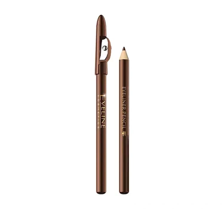 Pencil kredka do oczu z temperówką brązowa