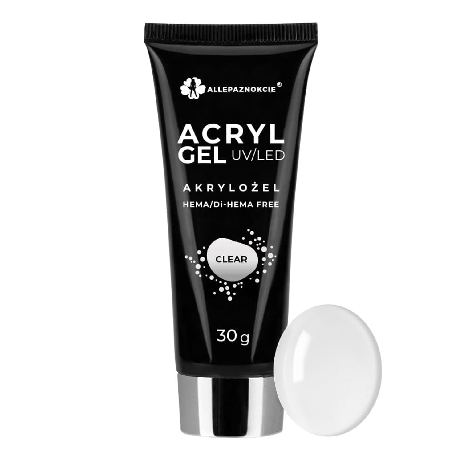 Acryl Gel akrylożel budujący do przedłużania paznokci Clear
