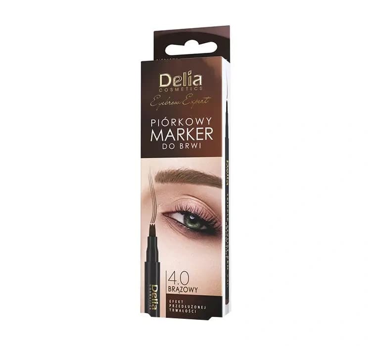 Eyebrow Expert piórkowy marker do brwi 4.0 Brązowy