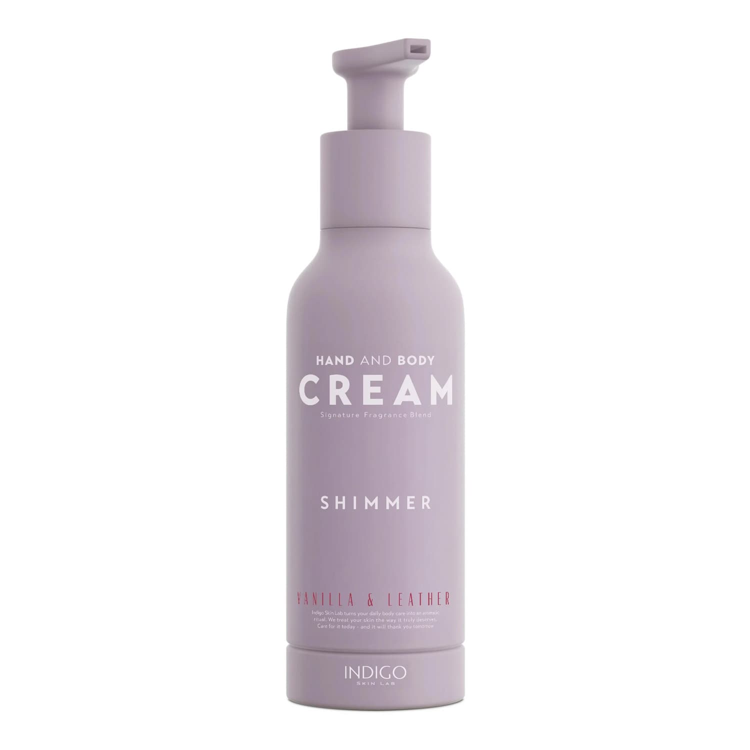 Shimmer perfumowany nawilżający krem do rąk i ciała z drobinkami Vanilla & Leather