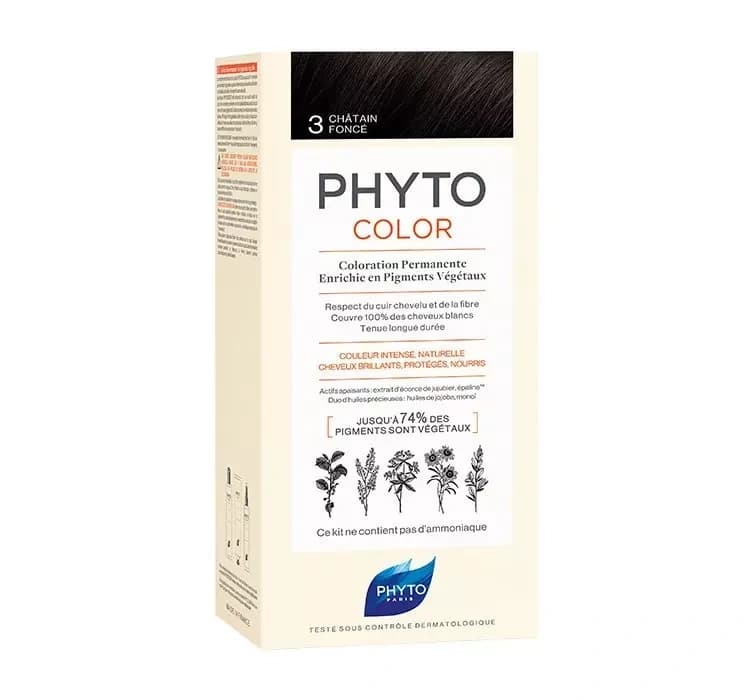 Phyto Phytocolor farba do włosów 3 Dark Brown