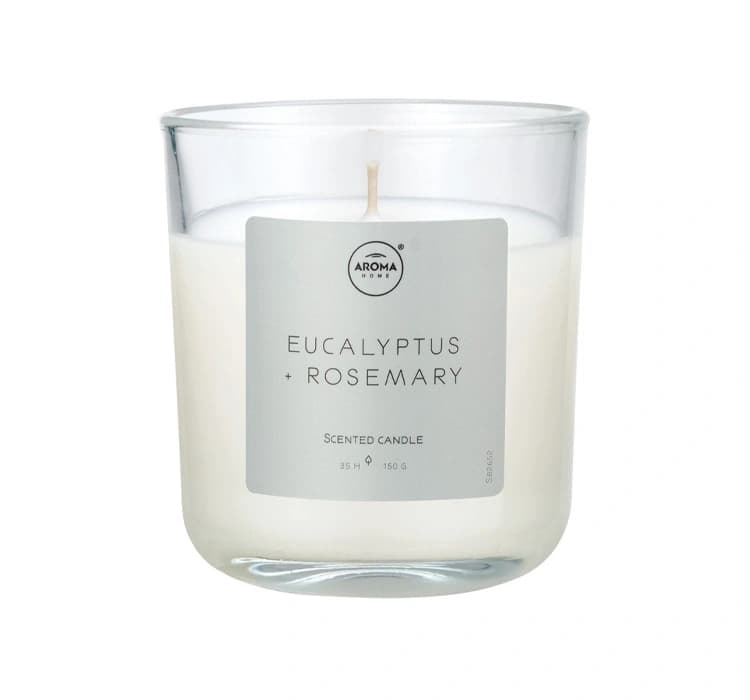Simplicity świeca zapachowa w szkle Eucalyptus & Rosemary