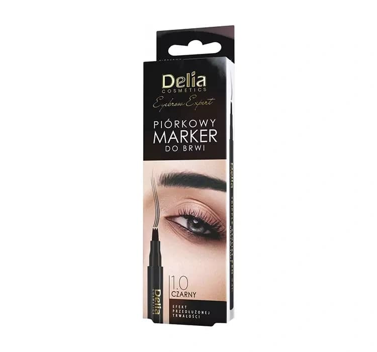 Eyebrow Expert piórkowy marker do brwi 1.0 Czarny