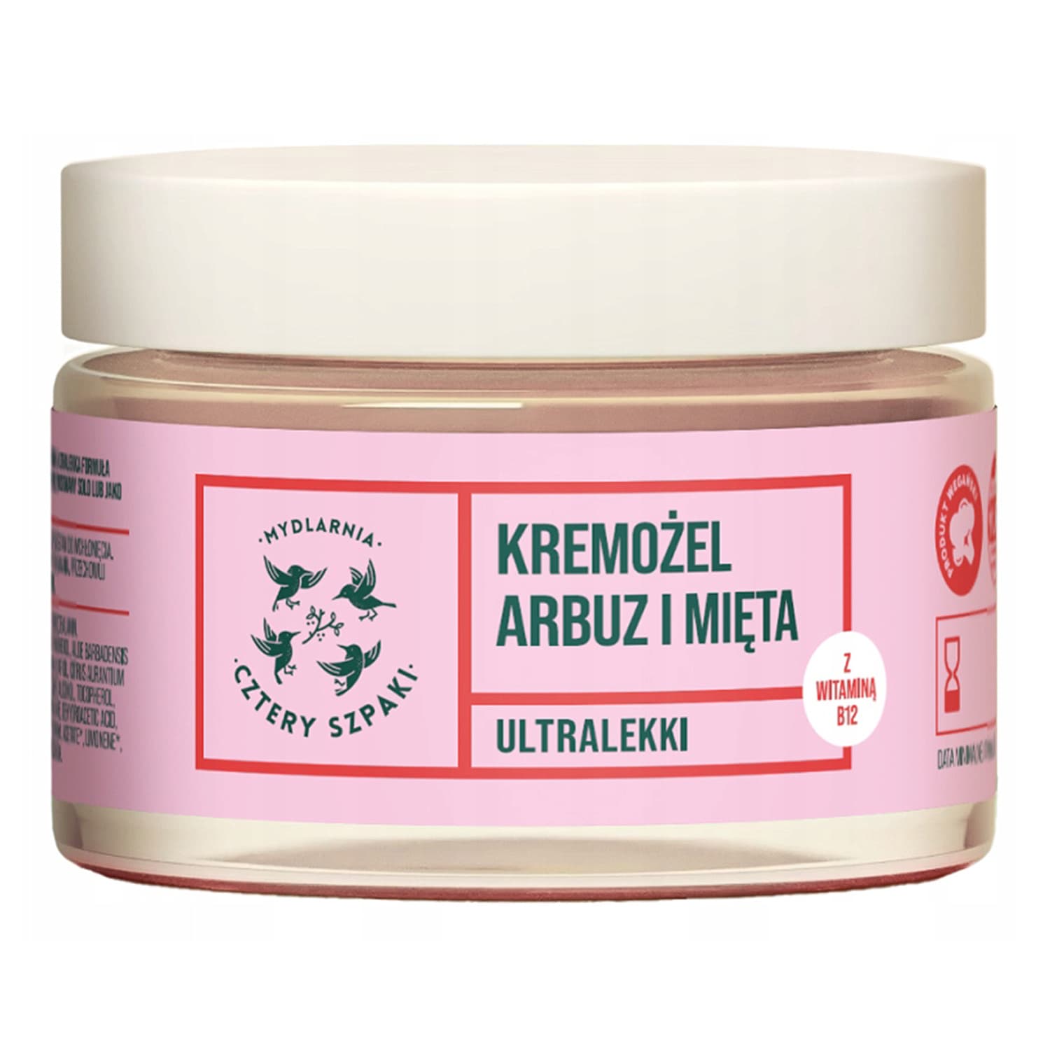 ultralekki kremożel do twarzy Arbuz i Mięta