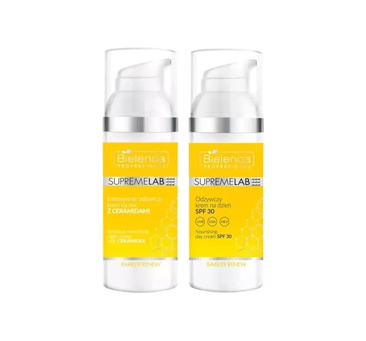 Supremelab Barrier Renew zestaw krem na dzień SPF30 + krem na noc
