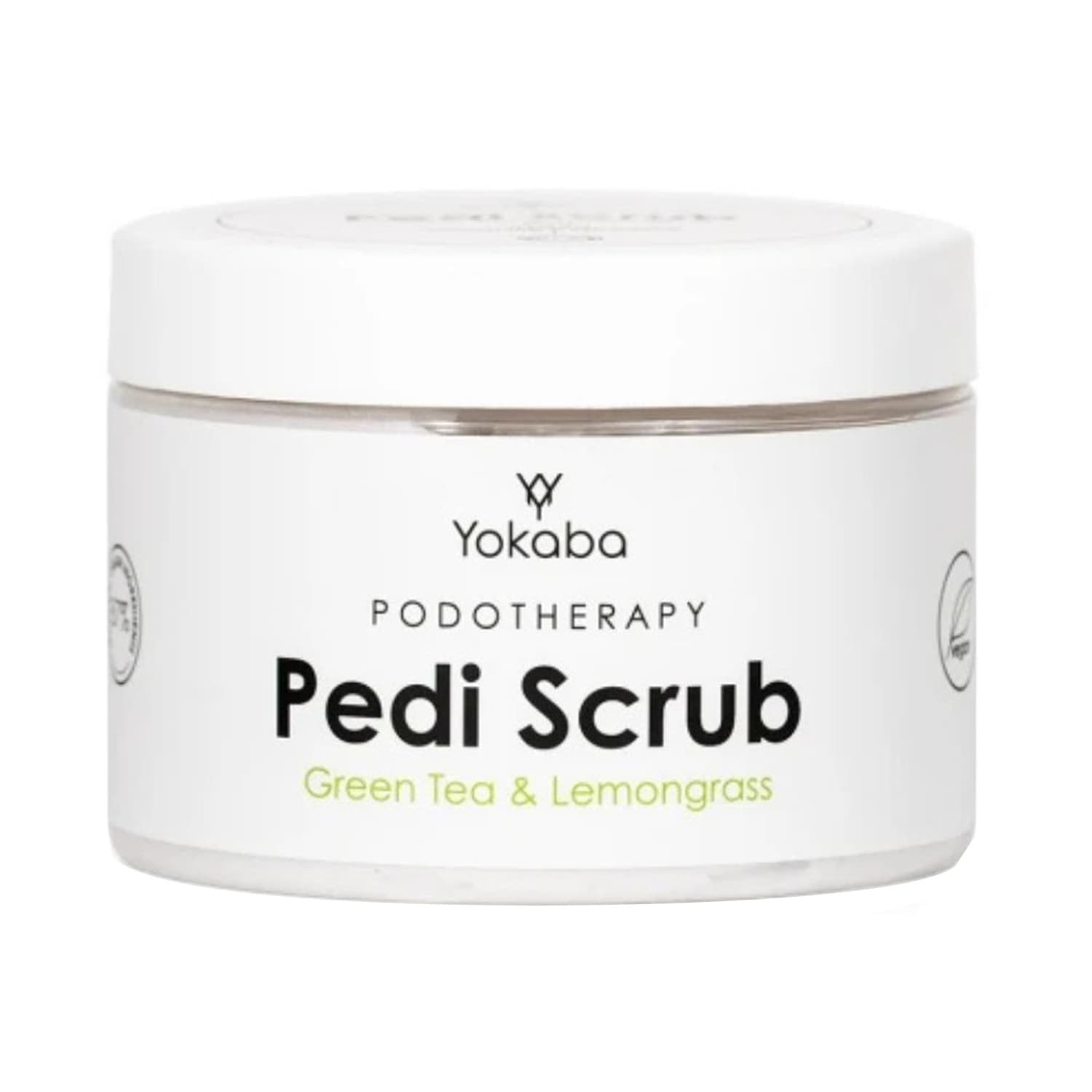 Podotherapy Green Tea&Lemongrass wygładzający peeling do stóp z lawą wulkaniczną