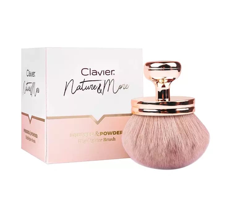 Nature & More Pressed & Powder pędzel do rozświetlacza