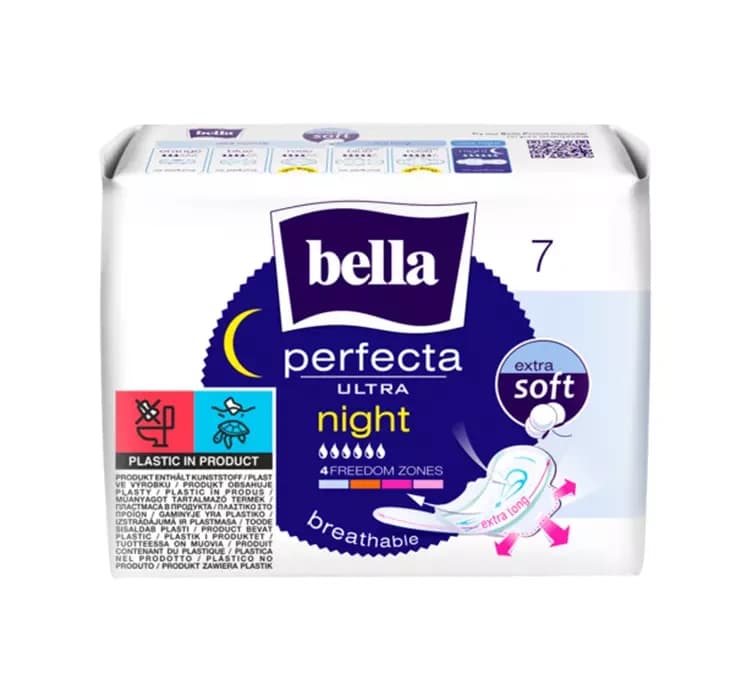 Perfecta Ultra Night Blue podpaski higieniczne ze skrzydełkami