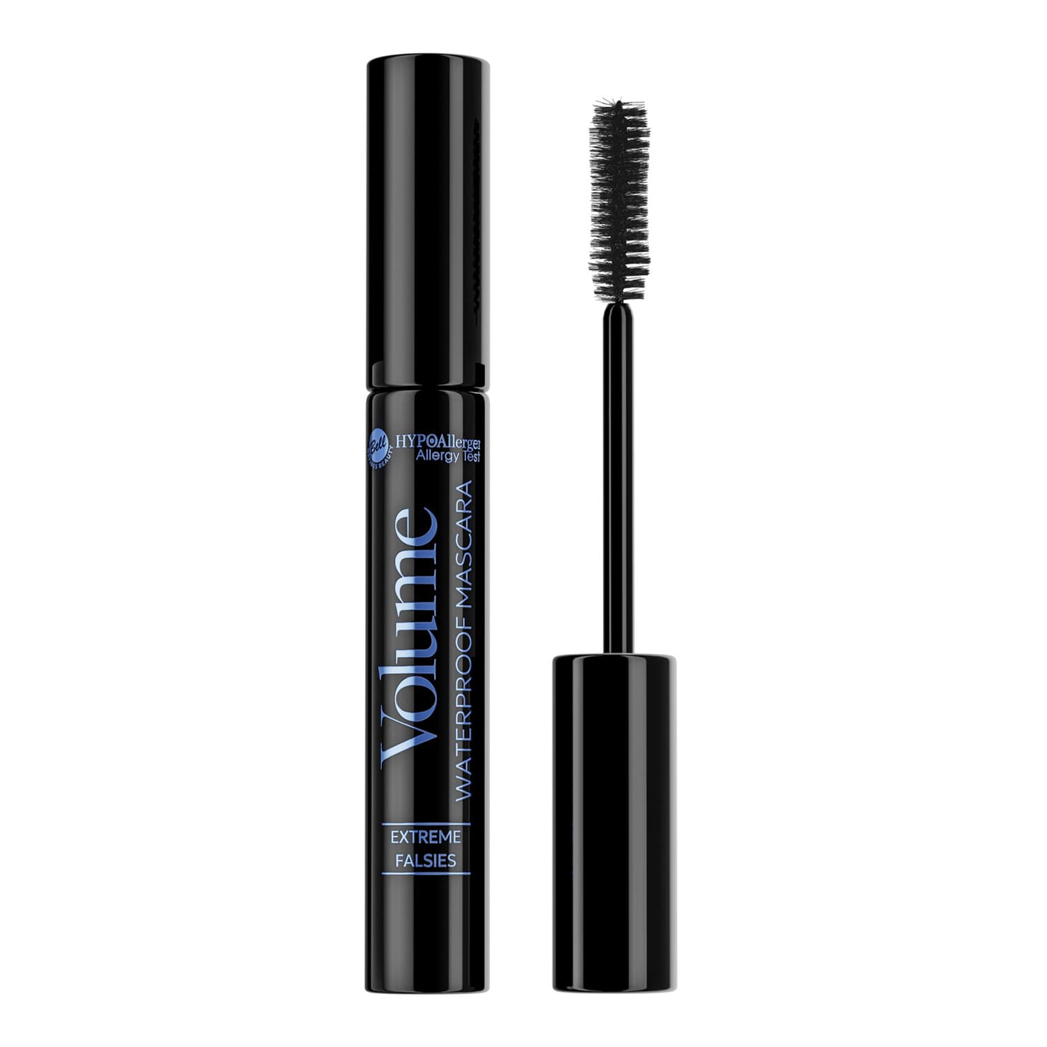 Hypoallergenic Volume Extreme Falsies Waterproof Mascara wodoodporny tusz do rzęs zwiększający objętość 01 Intense Black