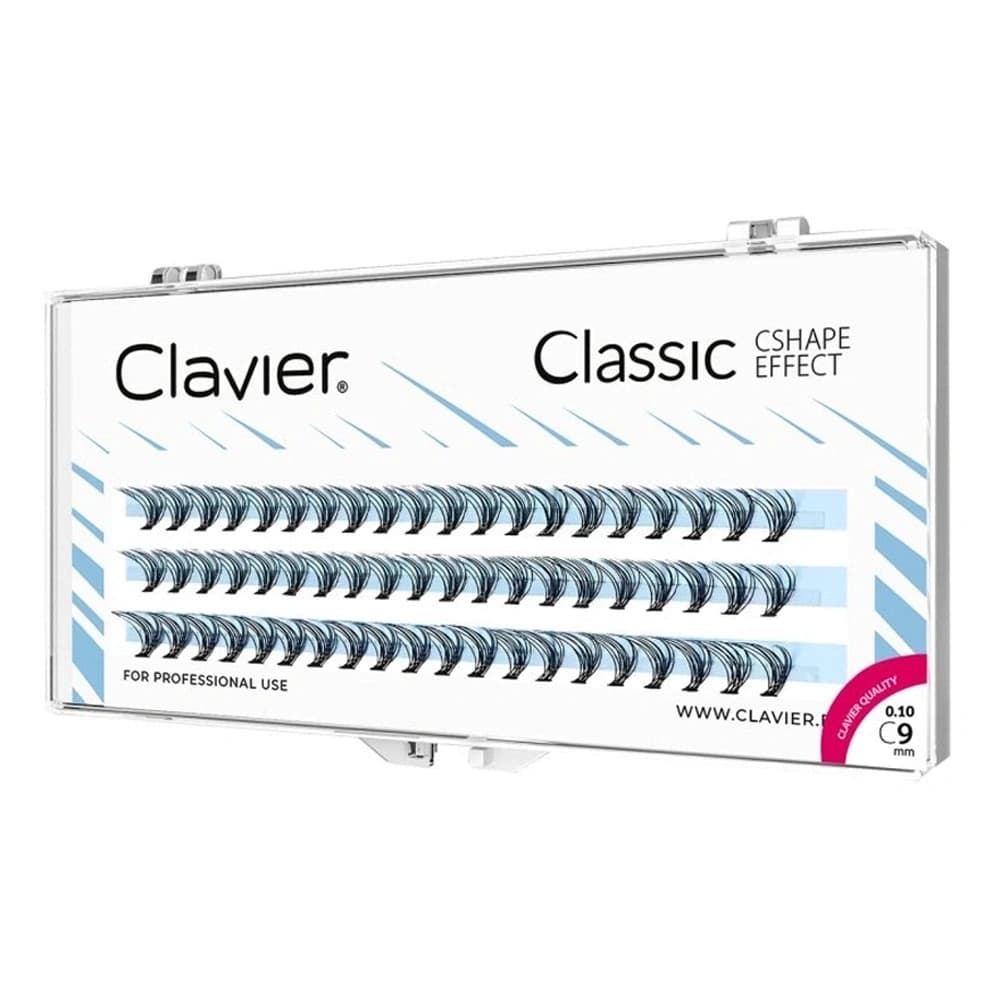 Classic CShape Effect kępki rzęs 9 mm