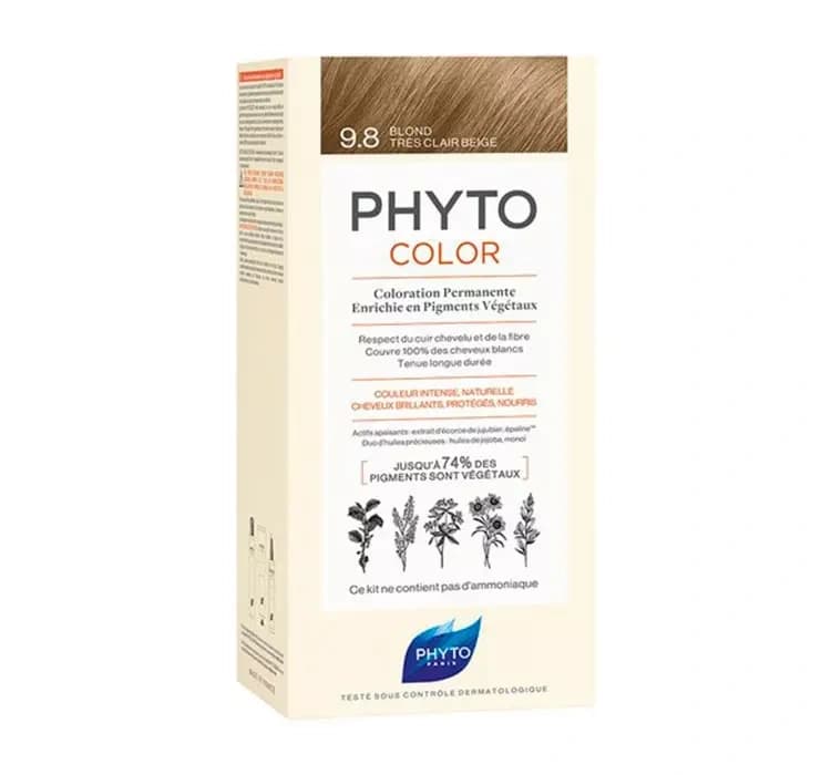 Phyto Phytocolor farba do włosów 9.8 Very Light Beige Blonde