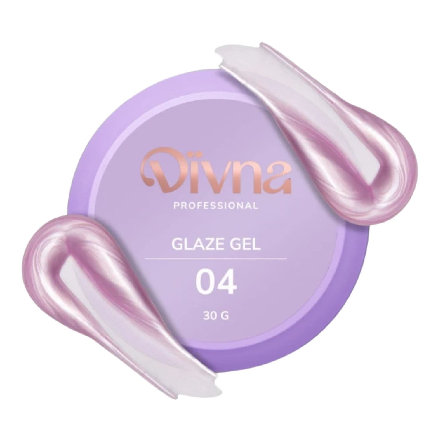 Glaze Gel twardy samopoziomujący żel budujący do paznokci 04