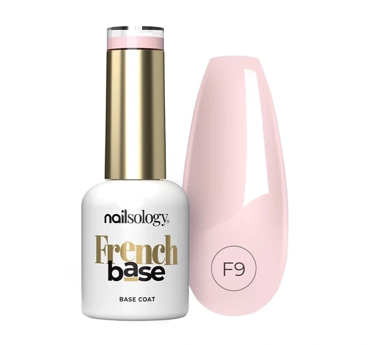 Nailsology French Base kolorowa baza hybrydowa F09 Sweet Bubblegum