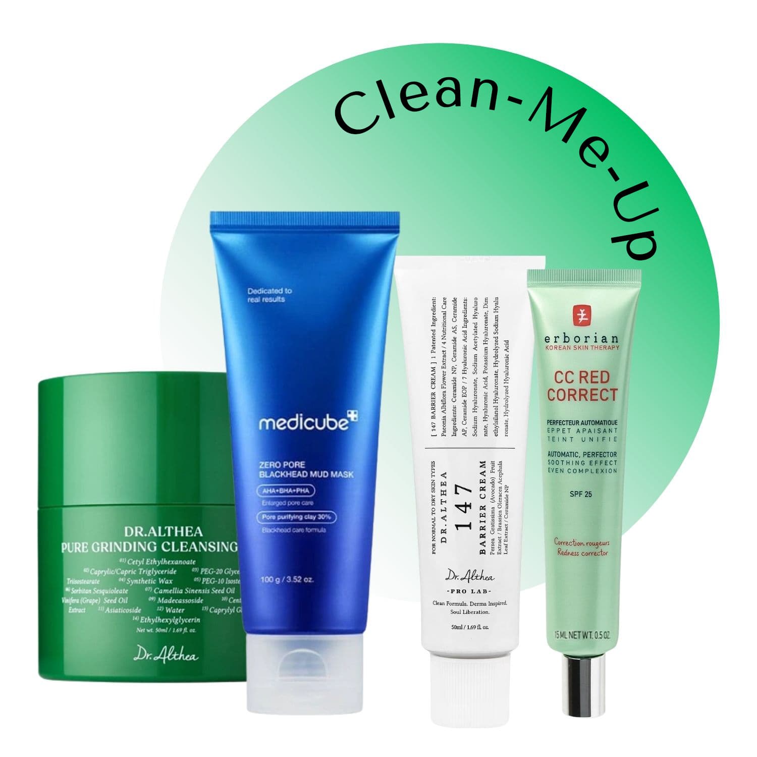 Clean Me Up zestaw viralowych koreańskich kosmetyków Tik-Tokowe must have