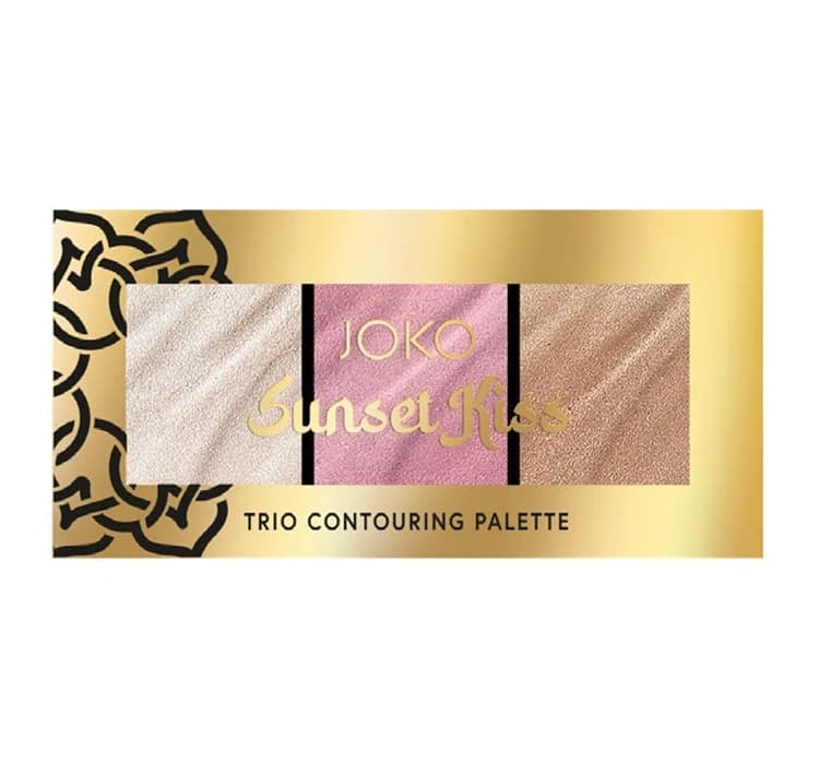 Sunset Kiss Trio Contouring Palette paleta do konturowania