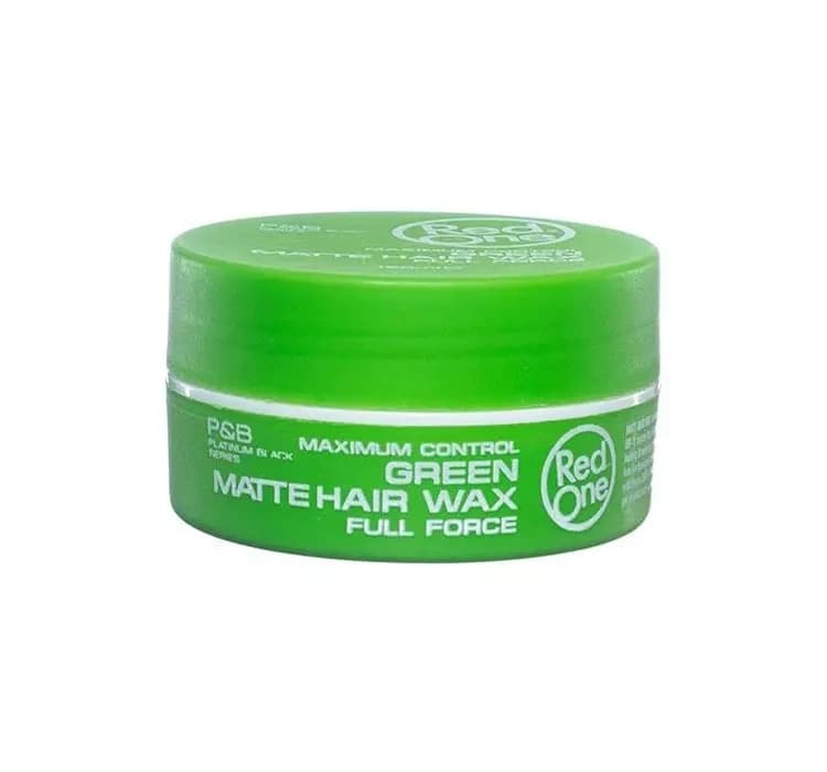 Maximum Control Green Matte Hair Wax Full Force wosk do stylizacji włosów