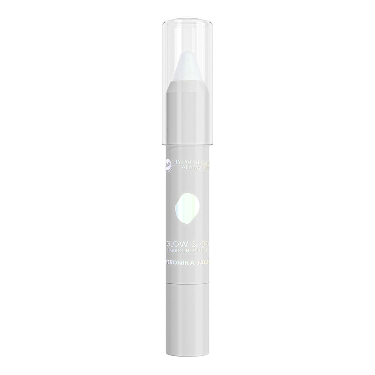 Hypoallergenic x Weronika Jaguś Glow&Go rozświetlacz w sztyfcie 02 Un Poco Loco