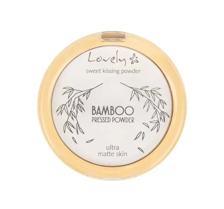 Bamboo matujący puder do twarzy