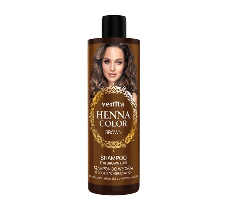 Henna Color szampon do włosów w odcieniach brązowych Brown