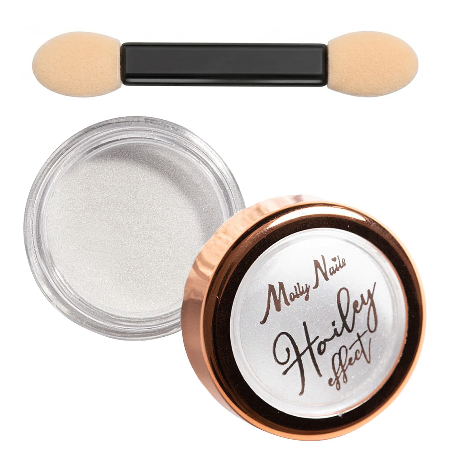 Molly Nails Hailey Effect pyłek do paznokci z pacynką