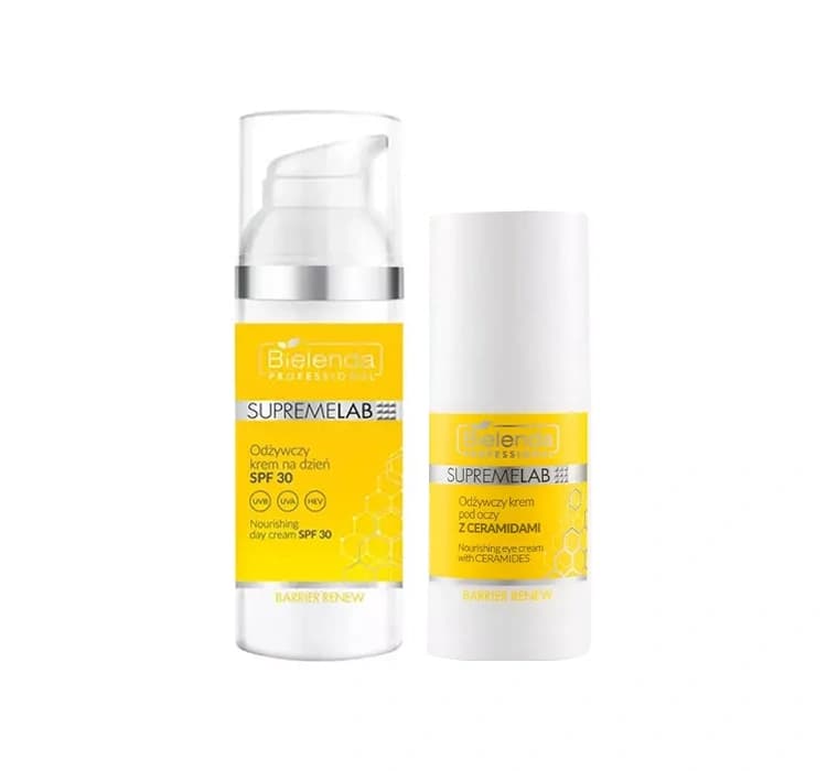 Supremelab Barrier Renew zestaw krem pod oczy + krem na dzień SPF30