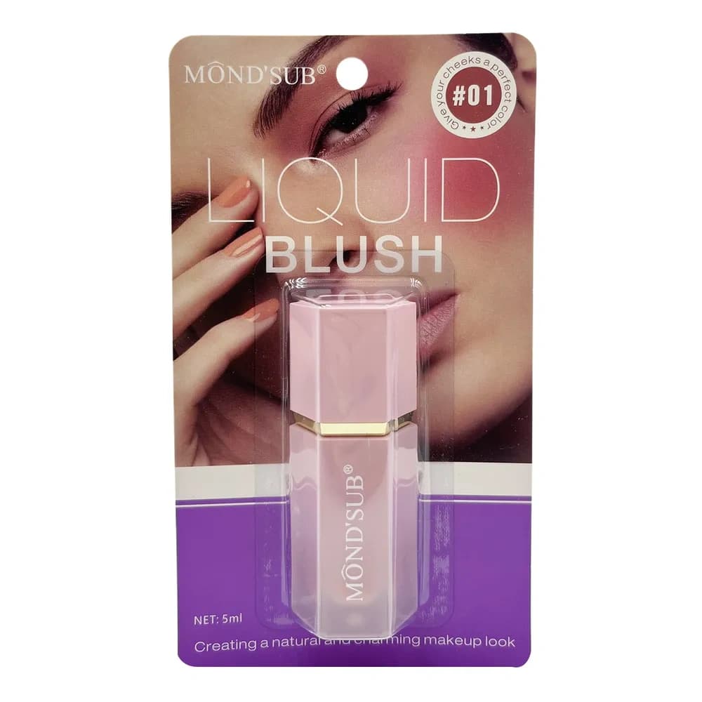 Liquid Blush róż do policzków w płynie 01