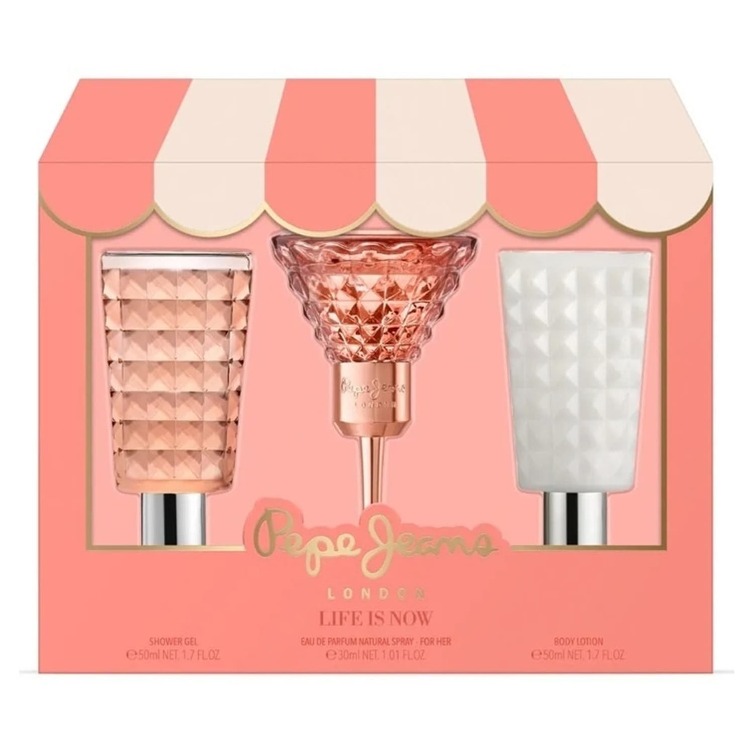 Pepe Jeans Pepe Jeans for Her woda perfumowana spray + żel pod prysznic + balsam do ciała