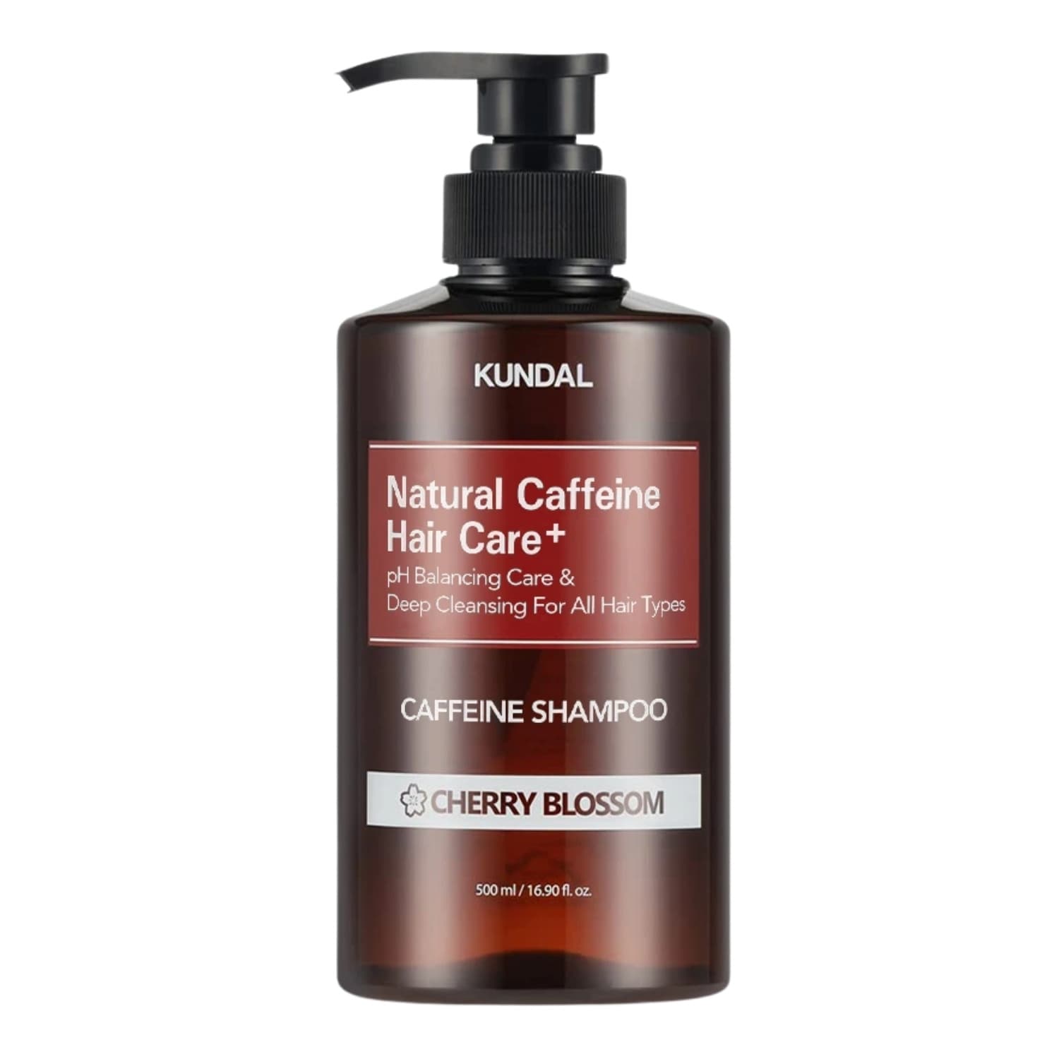 Natural Caffeine Hair Care+ oczyszczający szampon z kofeiną przeciw wypadaniu włosów Cherry Blossom