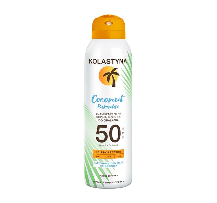 COCONUT PARADISE SUCHA MGIEŁKA OCHRONNA SPF50