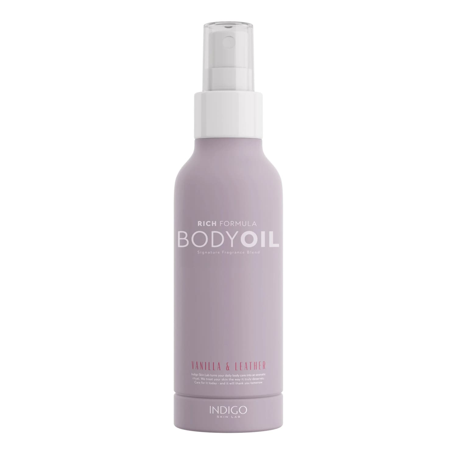 perfumowany nawilżający olejek do ciała Vanilla & Leather