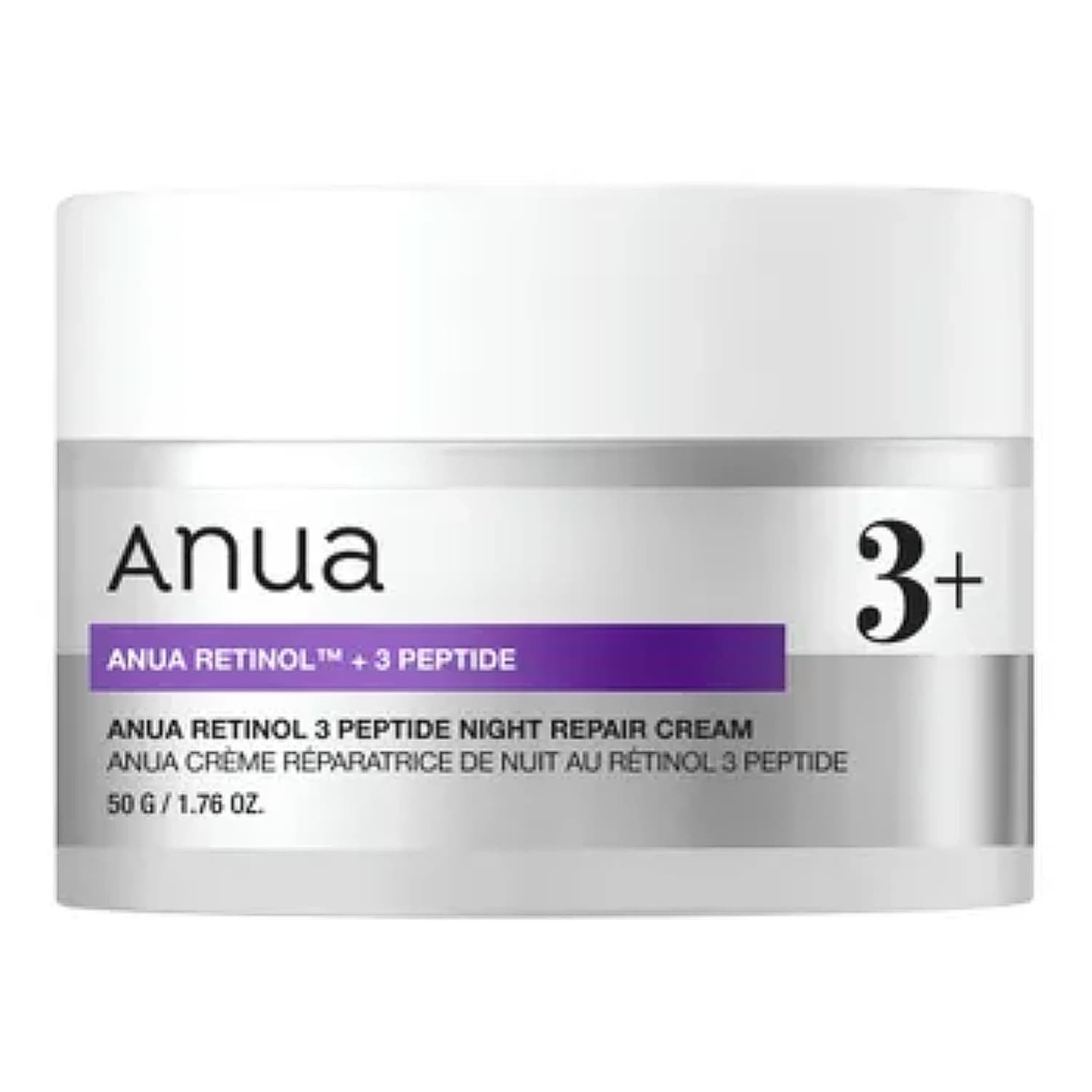 Retinol +3 Peptide Night Repair Cream przeciwzmarszczkowy krem do twarzy na noc z retinolem 0,1 % i peptydami
